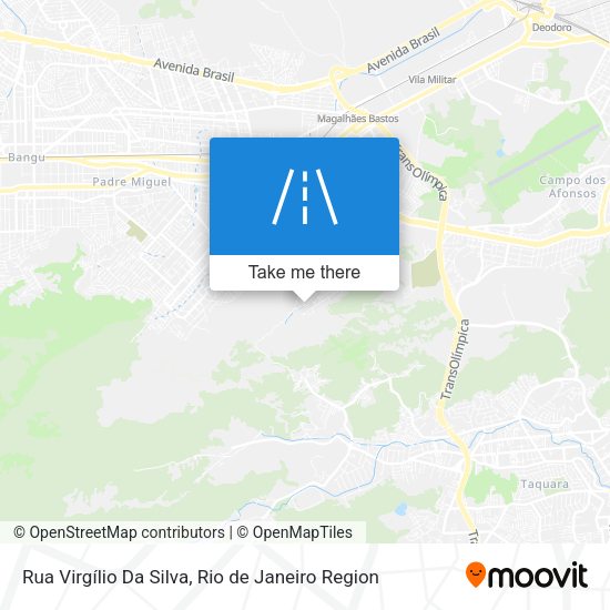 Rua Virgílio Da Silva map