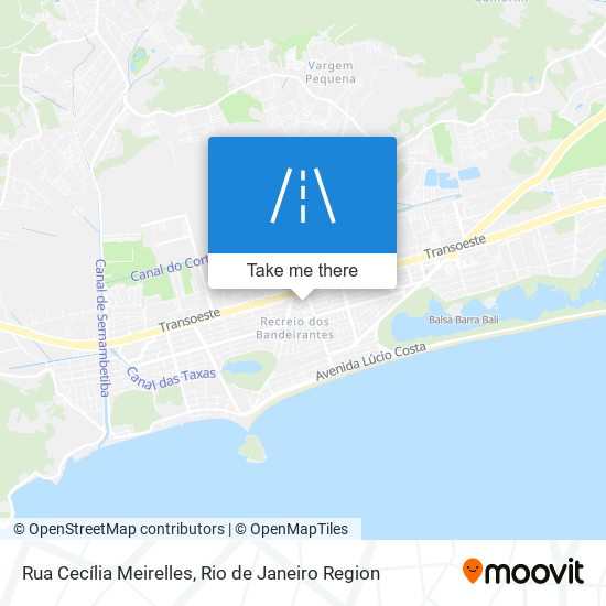 Rua Cecília Meirelles map