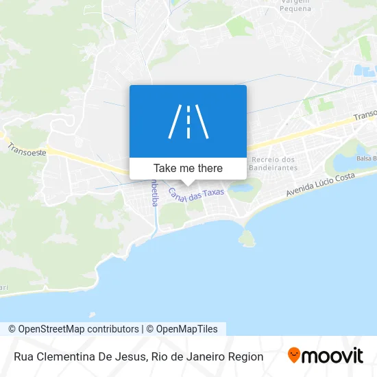 Rua Clementina De Jesus map
