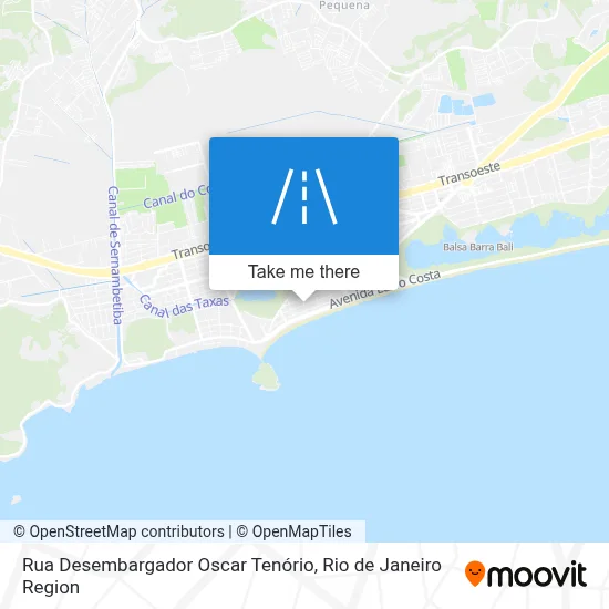 Rua Desembargador Oscar Tenório map