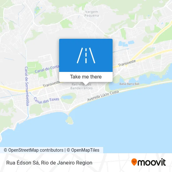 Rua Édson Sá map