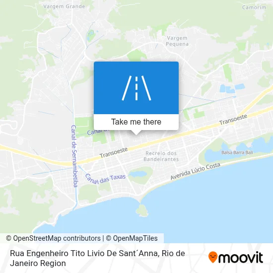 Rua Engenheiro Tito Livio De Sant´Anna map
