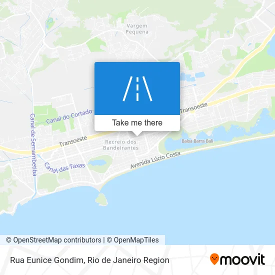 Rua Eunice Gondim map