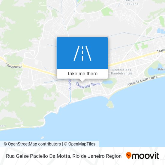 Rua Gelse Paciello Da Motta map