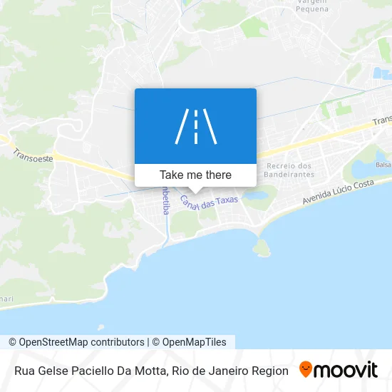 Rua Gelse Paciello Da Motta map