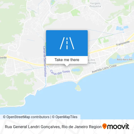 Rua General Landri Gonçalves map