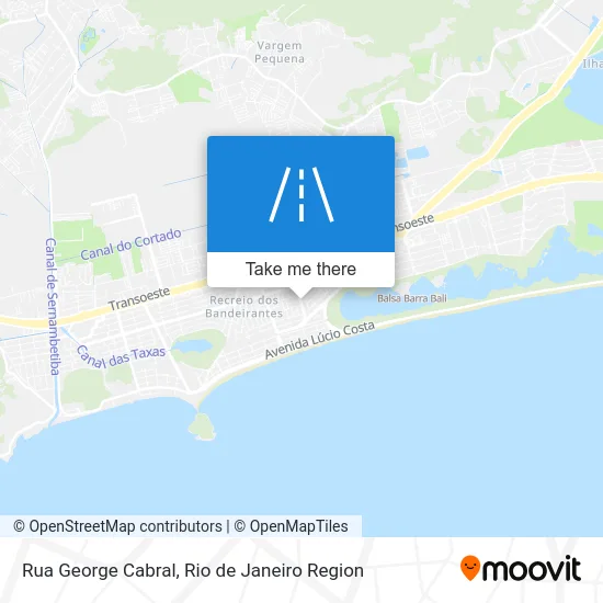 Rua George Cabral map