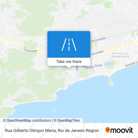 Rua Gilberto Olímpio Maria map