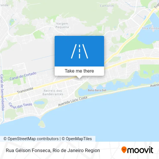 Rua Gélson Fonseca map