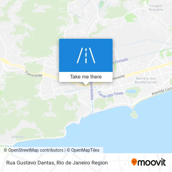 Rua Gustavo Dantas map