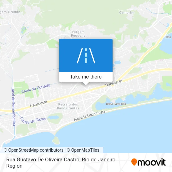 Rua Gustavo De Oliveira Castro map