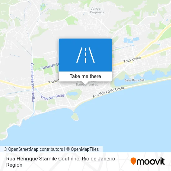 Rua Henrique Stamile Coutinho map