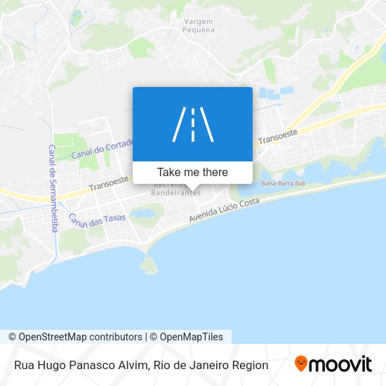 Rua Hugo Panasco Alvim map