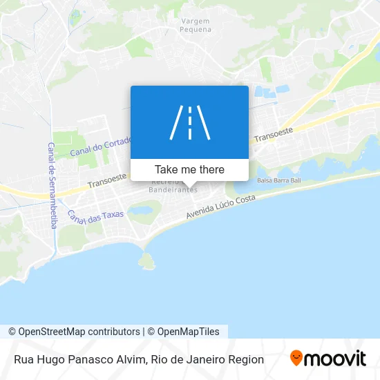 Rua Hugo Panasco Alvim map