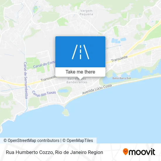 Rua Humberto Cozzo map