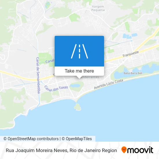 Rua Joaquim Moreira Neves map