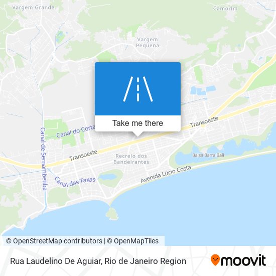 Mapa Rua Laudelino De Aguiar