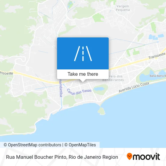 Rua Manuel Boucher Pinto map