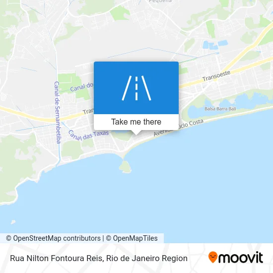 Rua Nilton Fontoura Reis map