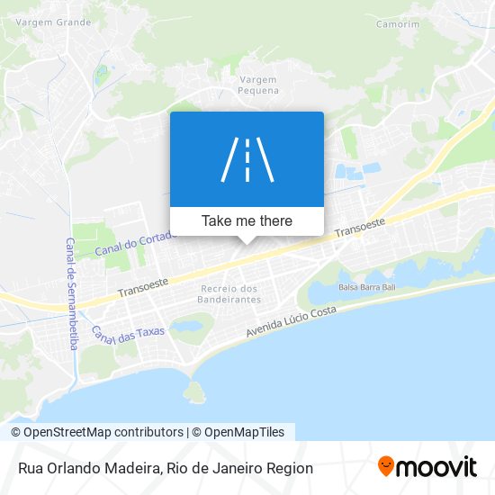Rua Orlando Madeira map