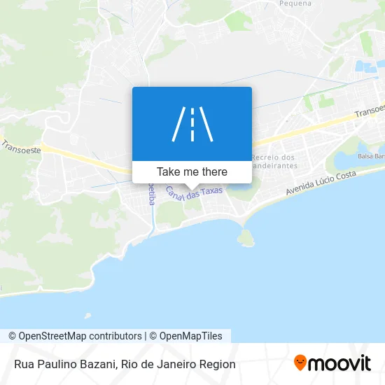 Rua Paulino Bazani map
