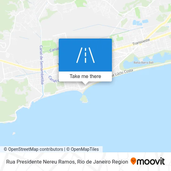 Rua Presidente Nereu Ramos map