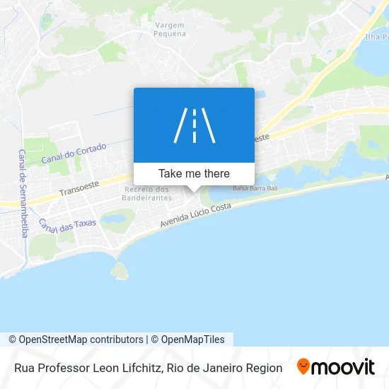 Rua Professor Leon Lifchitz map
