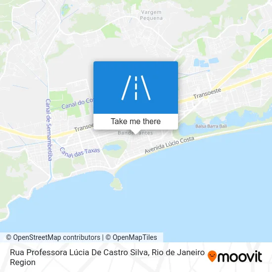 Rua Professora Lúcia De Castro Silva map