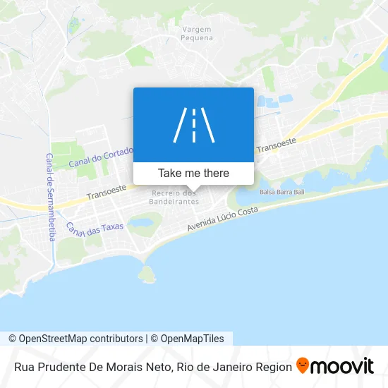 Rua Prudente De Morais Neto map