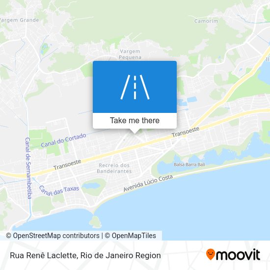 Rua Renê Laclette map