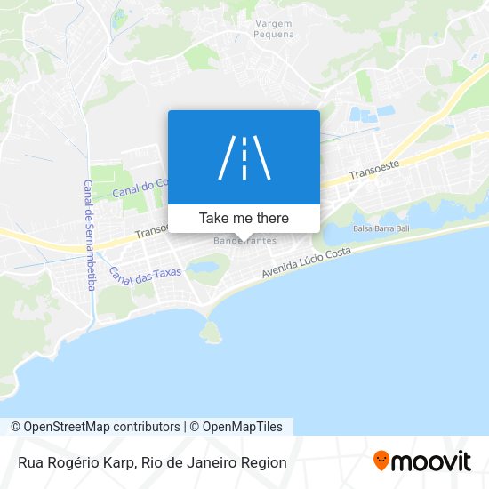 Rua Rogério Karp map