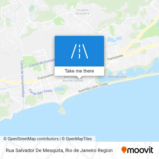 Rua Salvador De Mesquita map