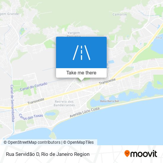 Rua Servidão D map