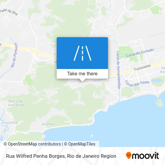 Rua Wilfred Penha Borges map