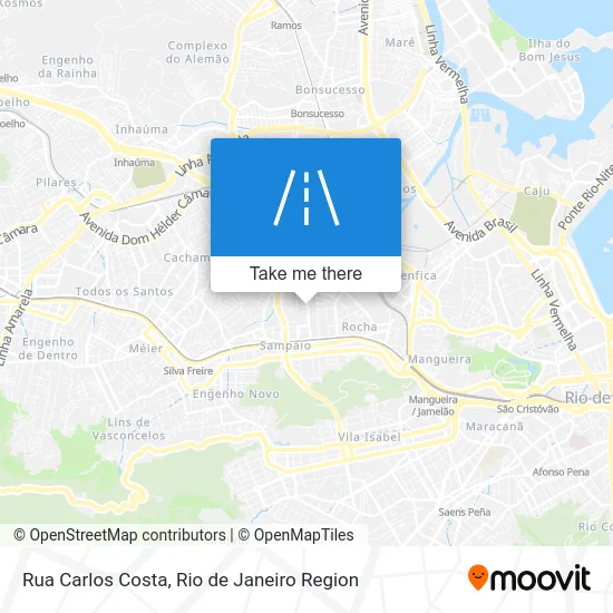 Rua Carlos Costa map