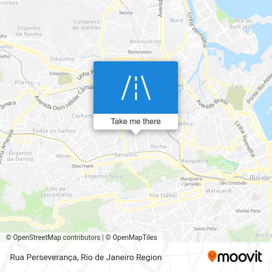 Rua Perseverança map