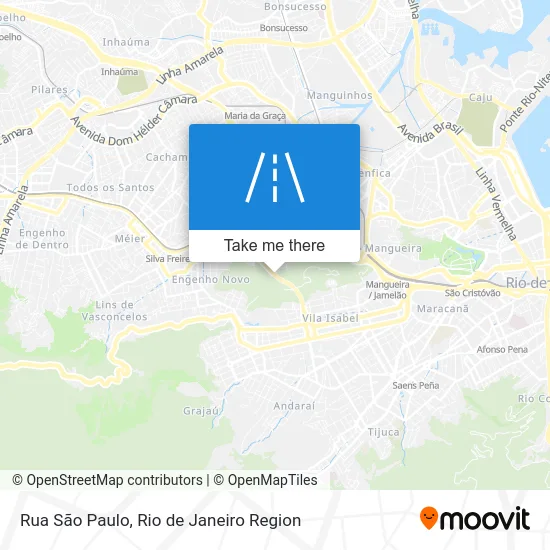Rua São Paulo map