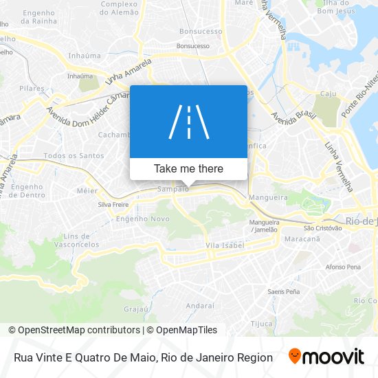 Rua Vinte E Quatro De Maio map