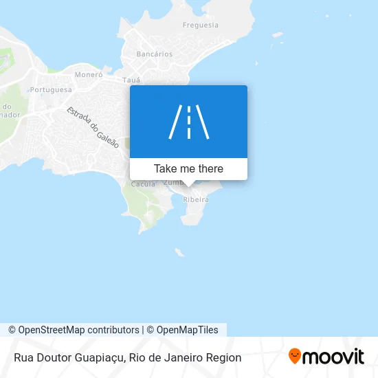 Rua Doutor Guapiaçu map