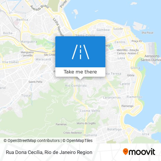 Rua Dona Cecília map