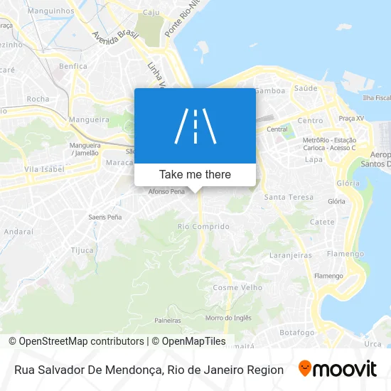 Rua Salvador De Mendonça map