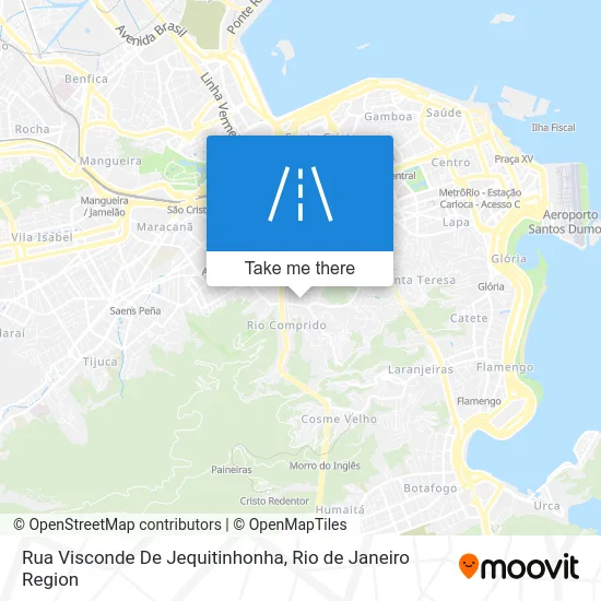 Rua Visconde De Jequitinhonha map