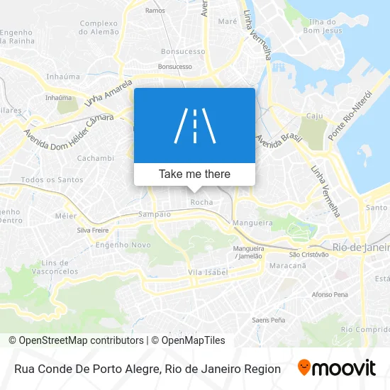 Rua Conde De Porto Alegre map