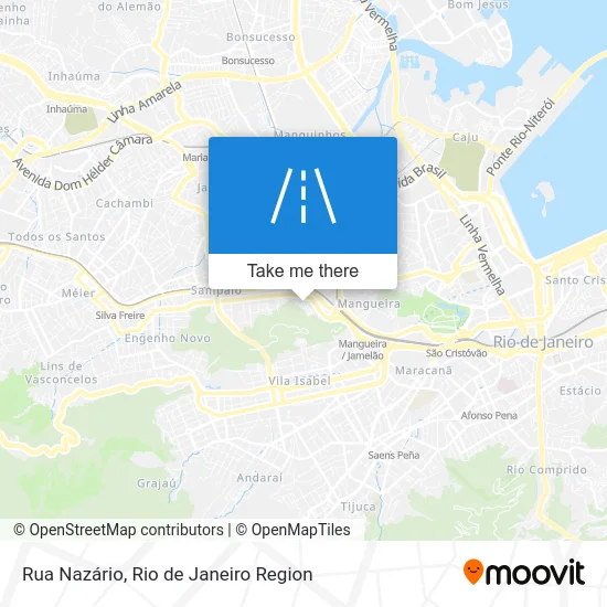 Rua Nazário map