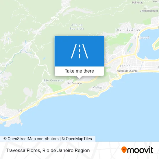 Travessa Flores map