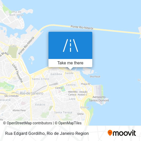 Rua Edgard Gordilho map