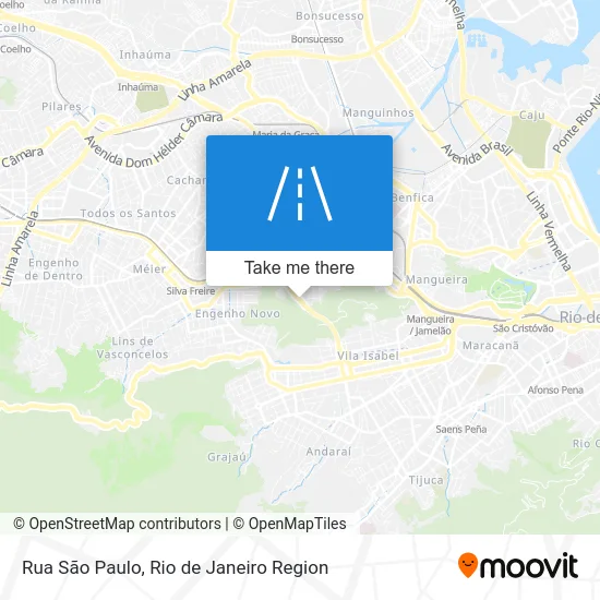 Rua São Paulo map