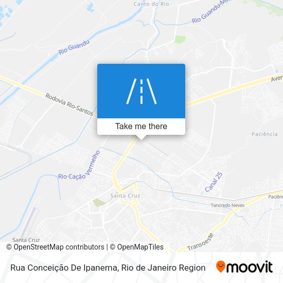 Rua Conceição De Ipanema map