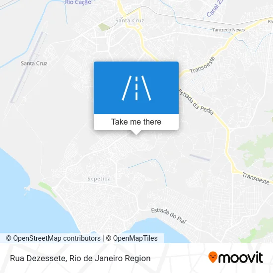 Rua Dezessete map