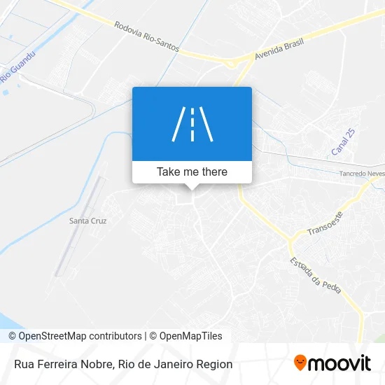 Rua Ferreira Nobre map